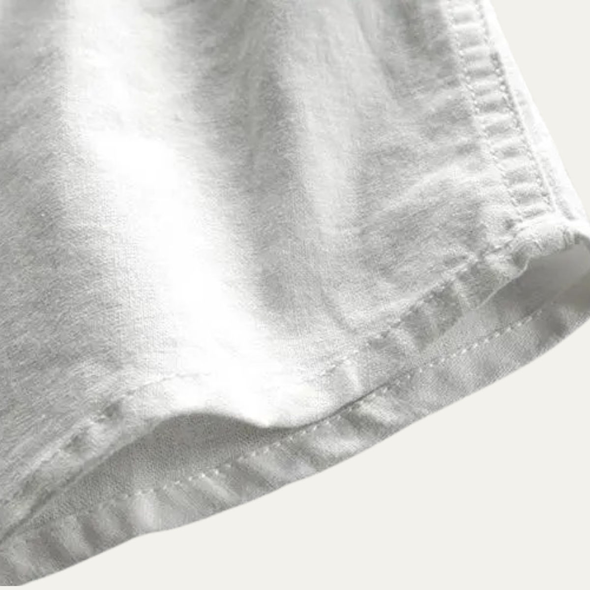 The San Teodoro Men’s Cotton Linen Button Up Collar Shirt