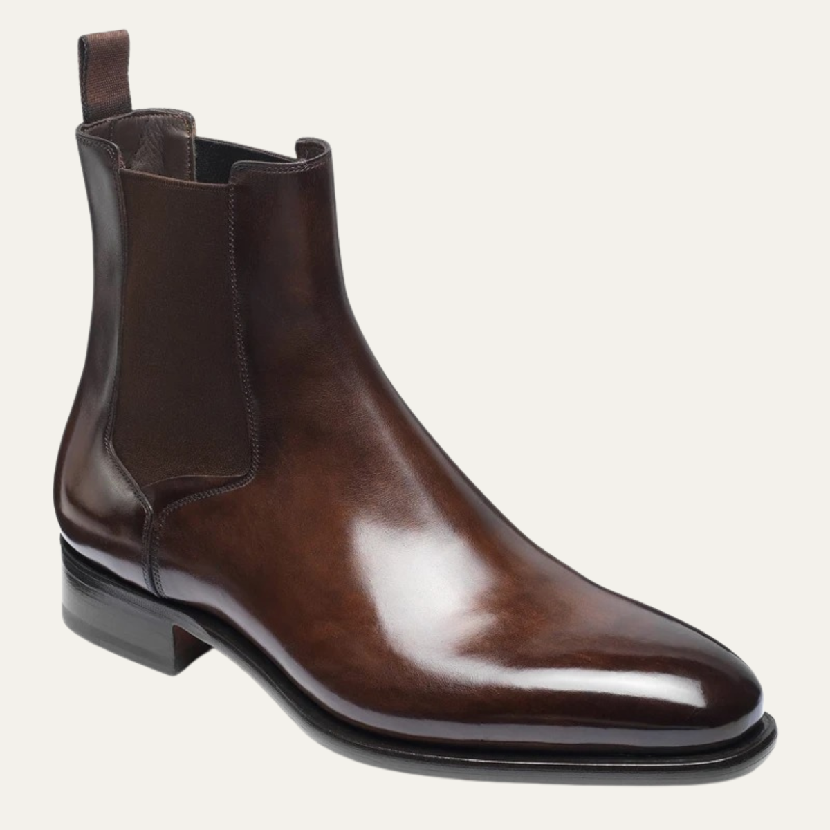 The Monterosso Men’s Smart Casual Vintage Leather Chelsea Boots