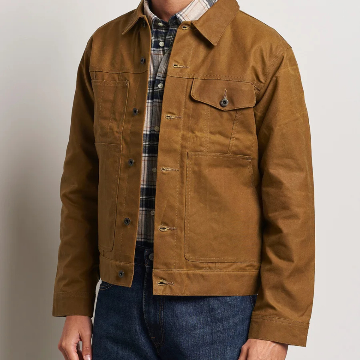 The Balmoral Men’s Retro Ranch Style Canvas Jacket