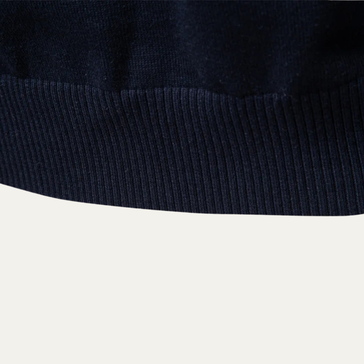 The Cotswolds Men’s Business Knit Quarter Zip Jumper