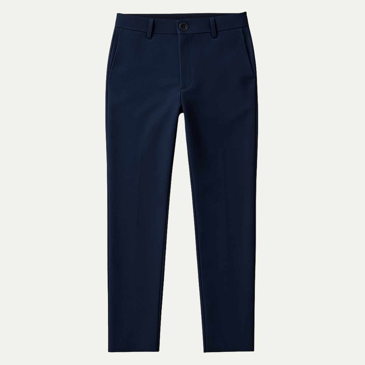 The Santorini Classic Chino Trousers For Men - Navy Blue