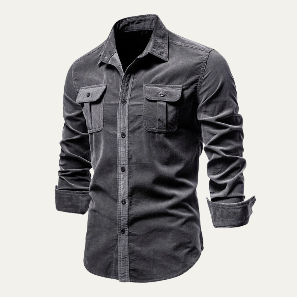 The Sheffield Men's Long Sleeve Elegant Cotton Shirt