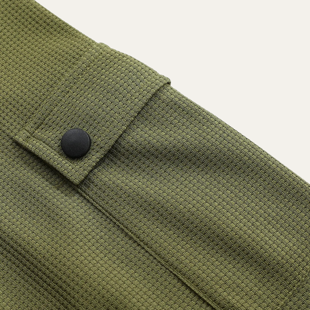 The Otranto Men’s Casual Waffle Knit Henley Shirt