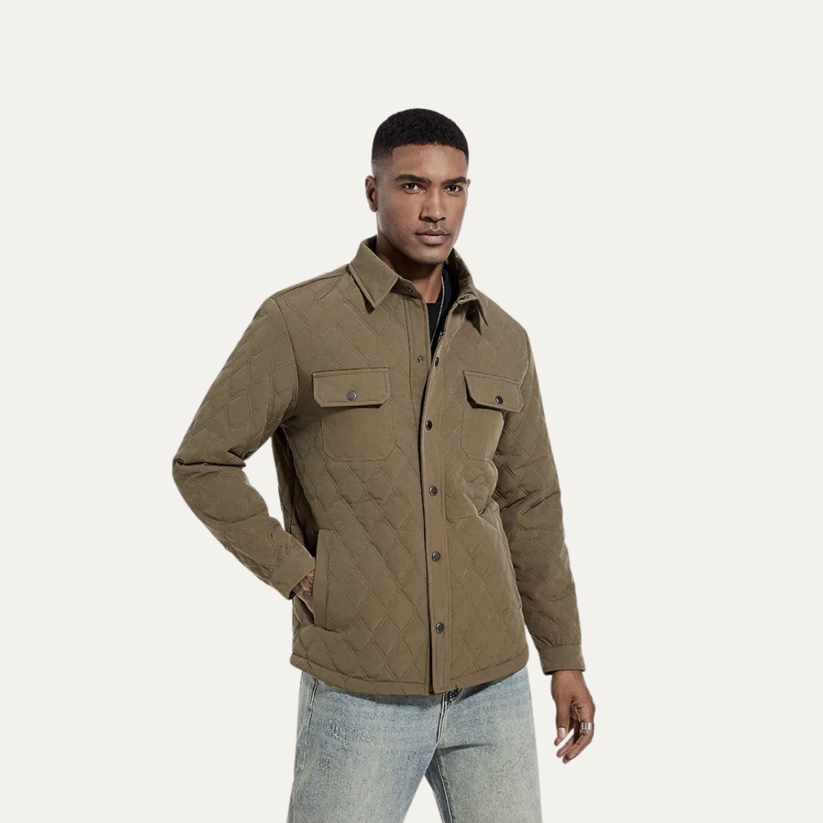 The St Davids Men's Casual Lightweight Quilted Jacket