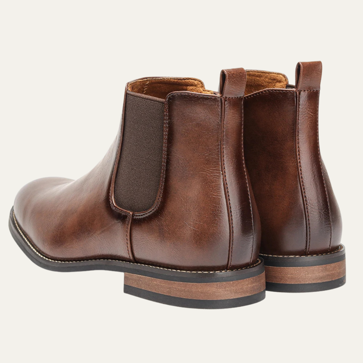 The Surrey Hills Men’s Leather Slip On Ankle Chelsea Boots