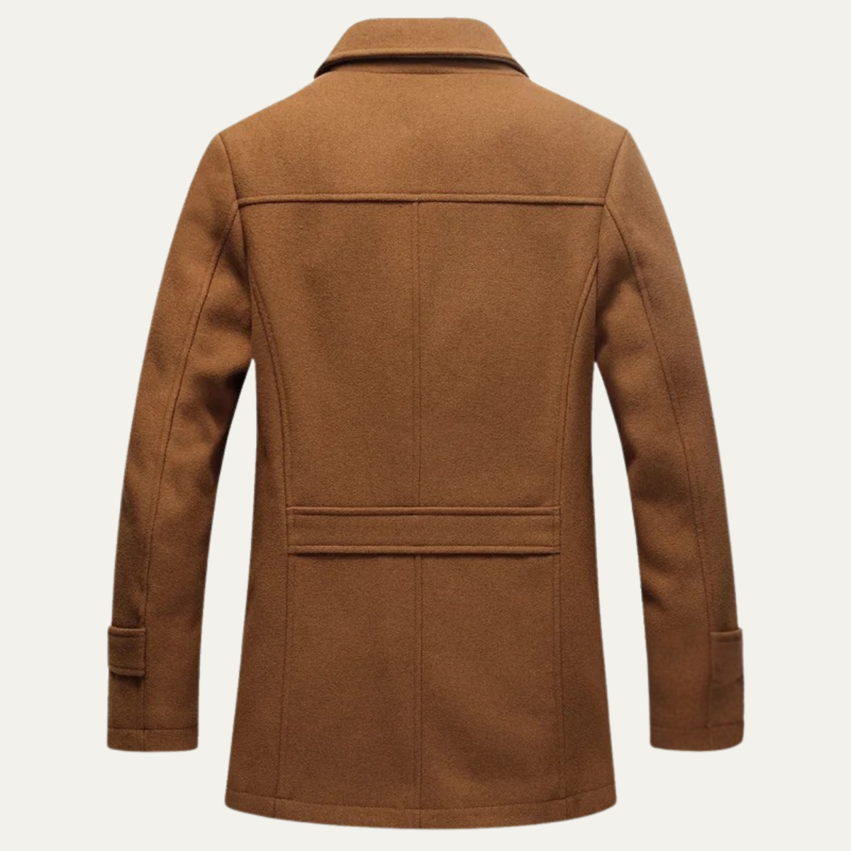 The Belgravia Men's Wool Blend Trench Coat with Quilted Lining