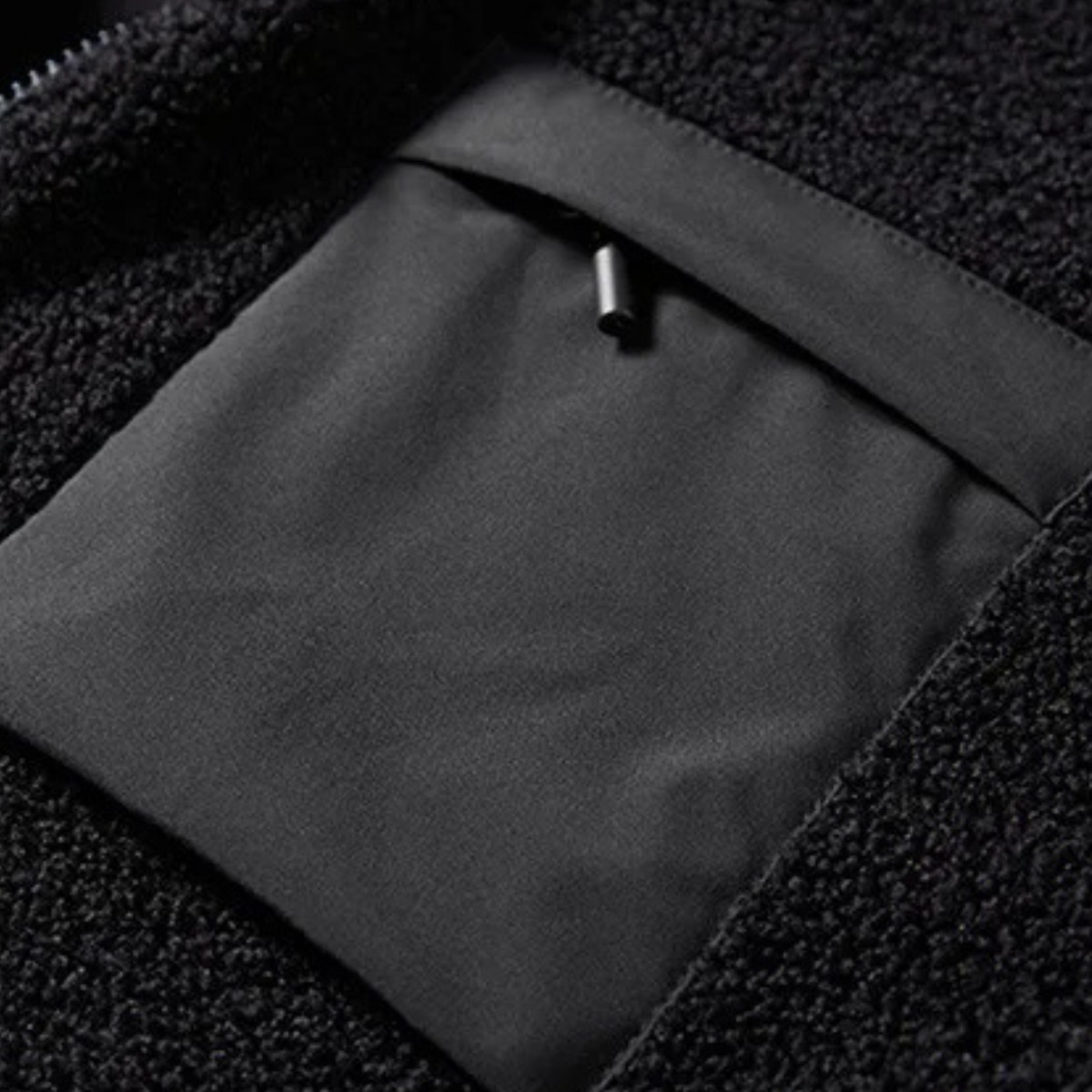 The Porta Venezia Men’s Thick Fleece Winter Warm Zip Up Jacket