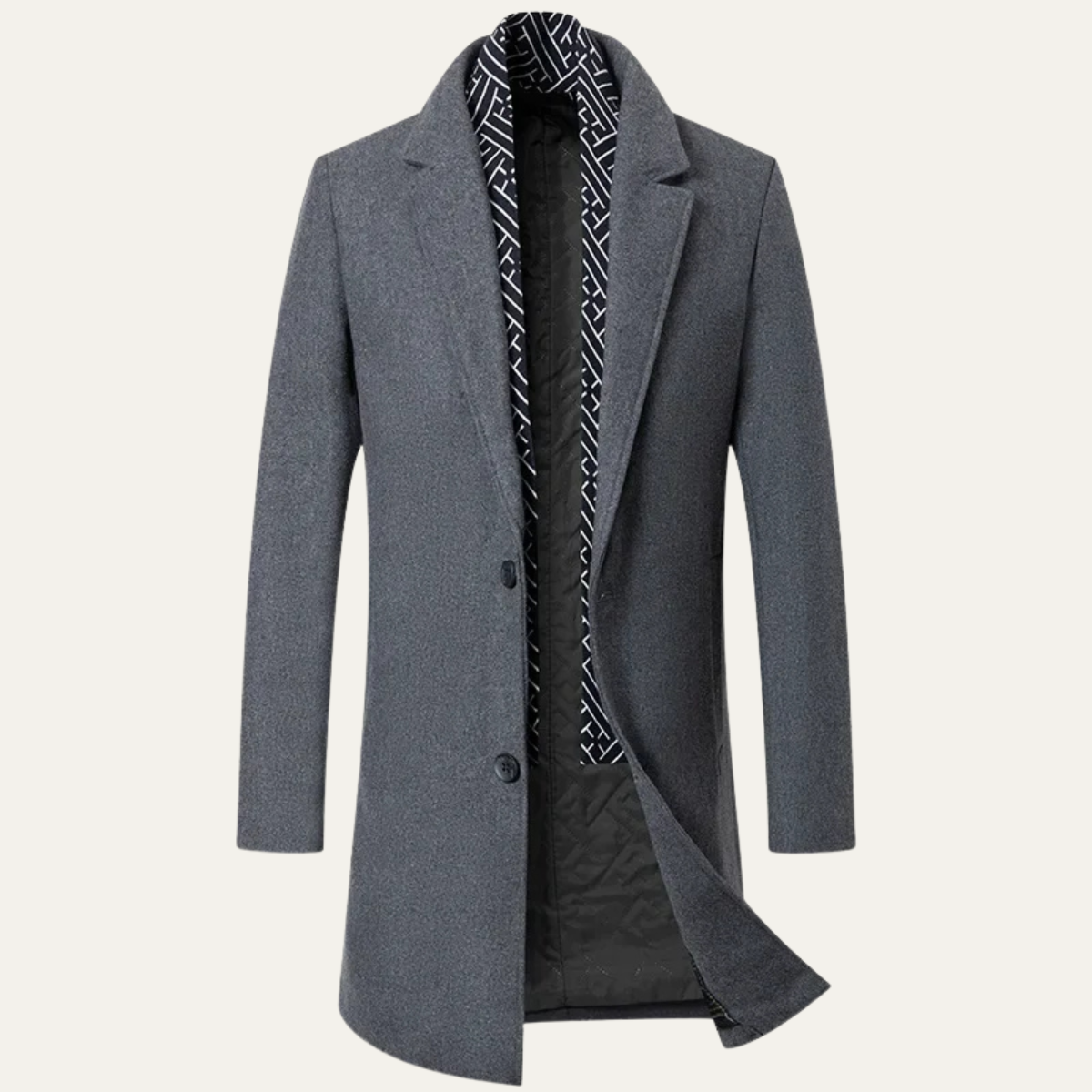 The Berkeley Men's Classic Wool Formal Winter Coat