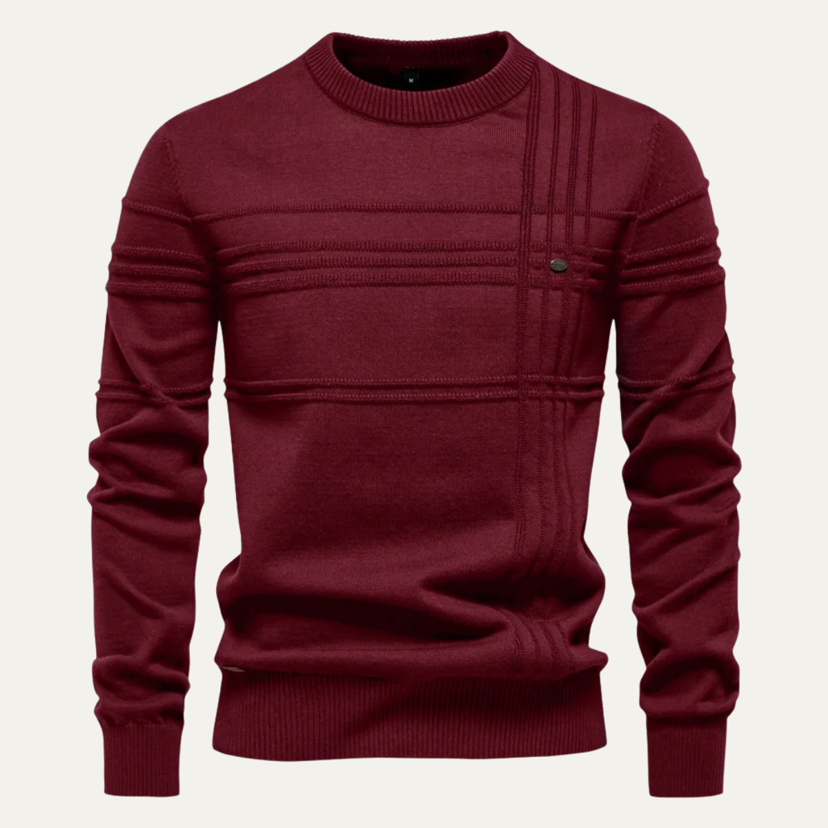 The Brighton Men’s Classic Crew Neck Knit Jumper
