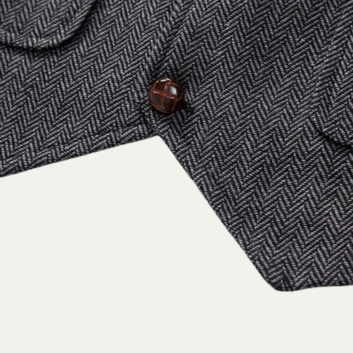 The Wallingford Men's Classic Tweed Suit Gilet