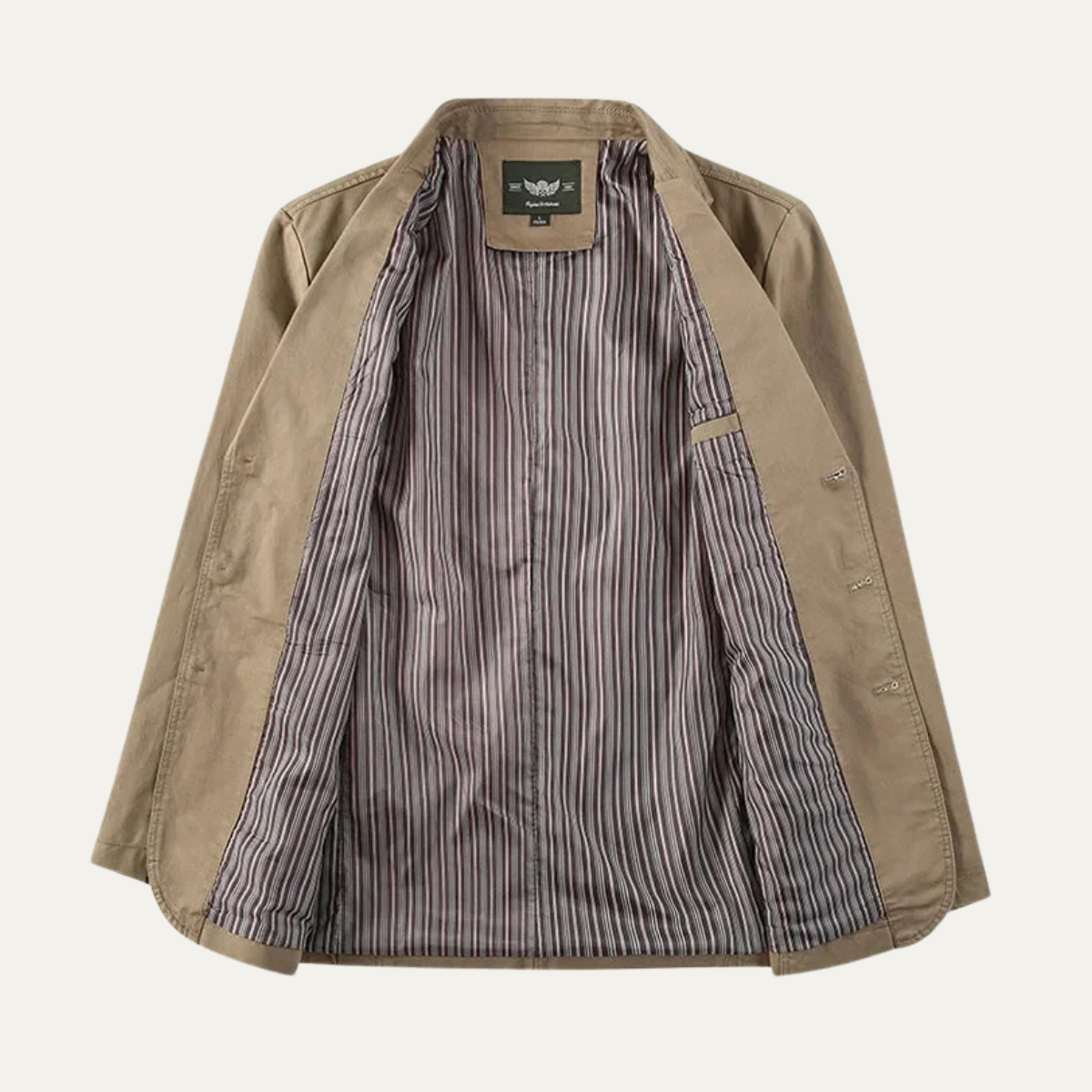 The Soverato Men’s Casual Lightweight Cotton Blazer Jacket