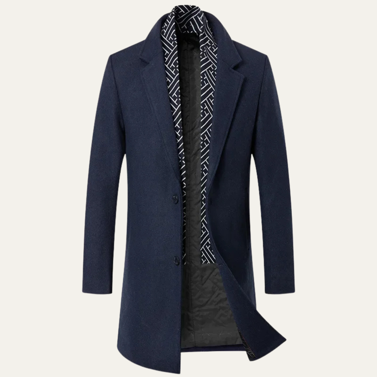 The Berkeley Men's Classic Wool Formal Winter Coat