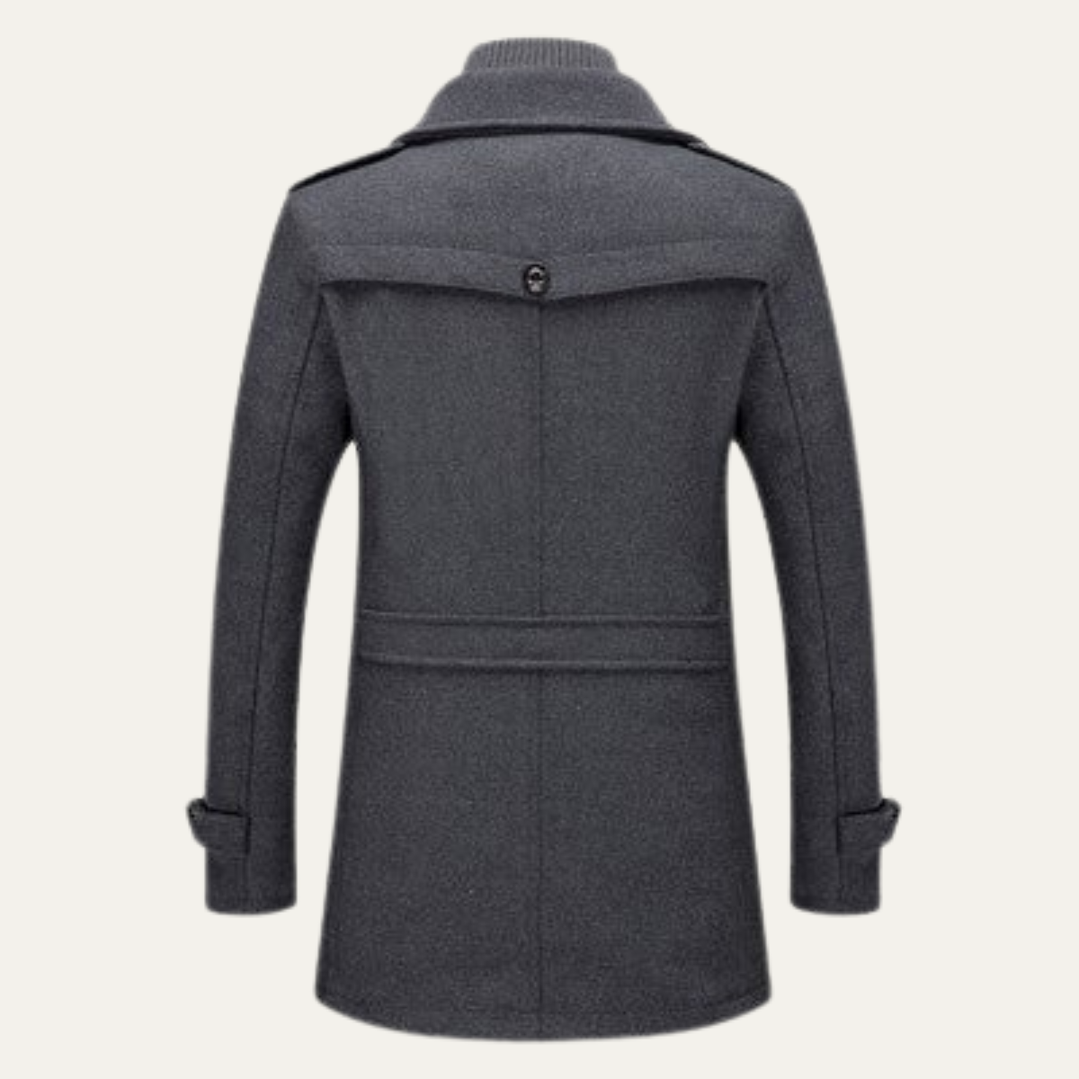 The Aberdeen Men’s Wool Blend Double Layer Coat