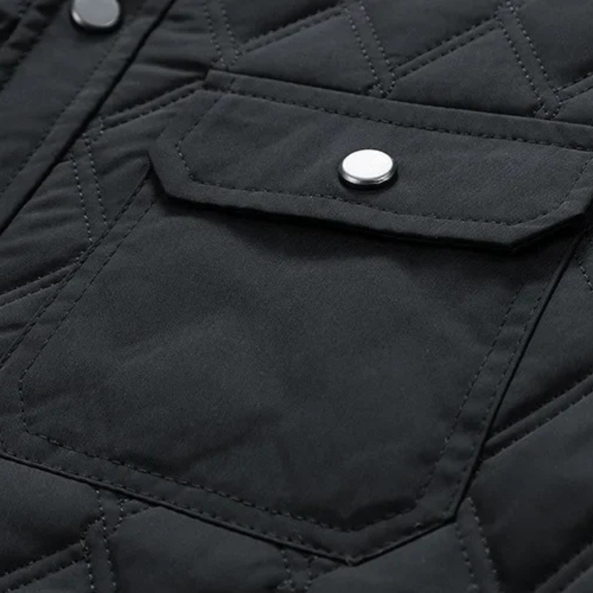 The Trastevere Men's Lightweight Diamond Padded Quilted Jacket