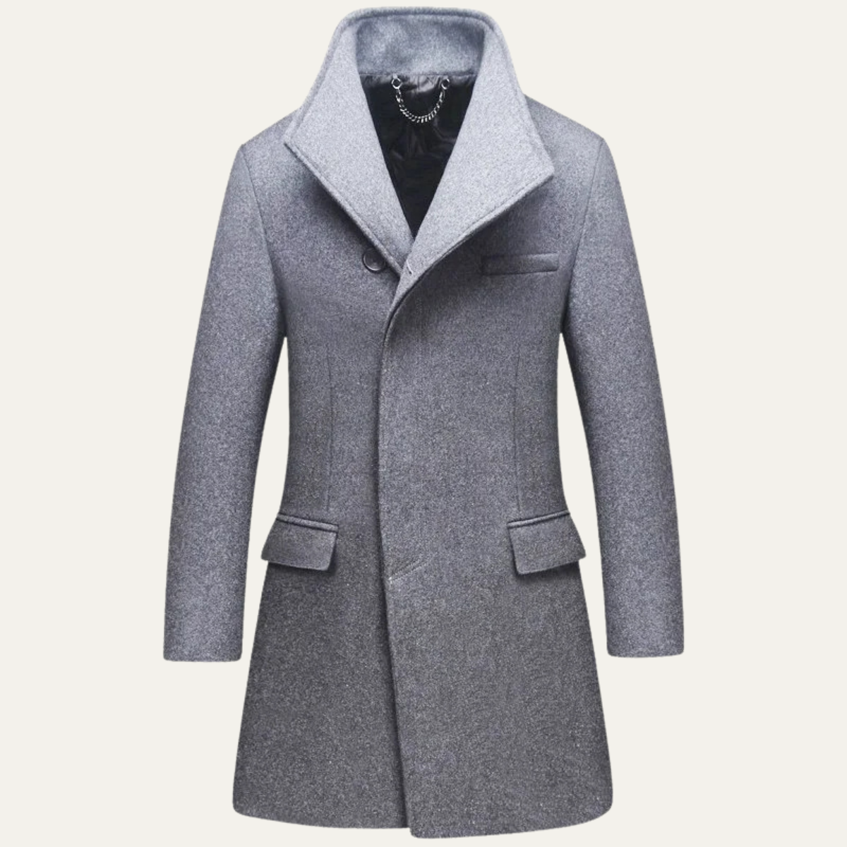 The Burford Men's Elegant Single Breasted Winter Jacket