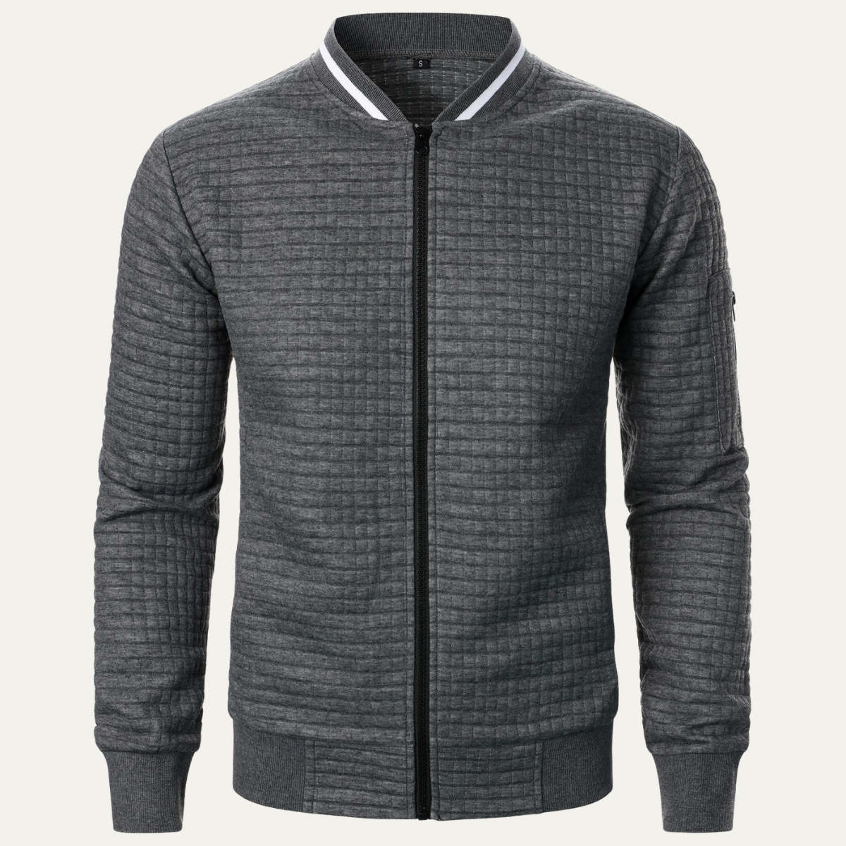 The Norbury Men’s Casual Streetwear Bomber Jacket