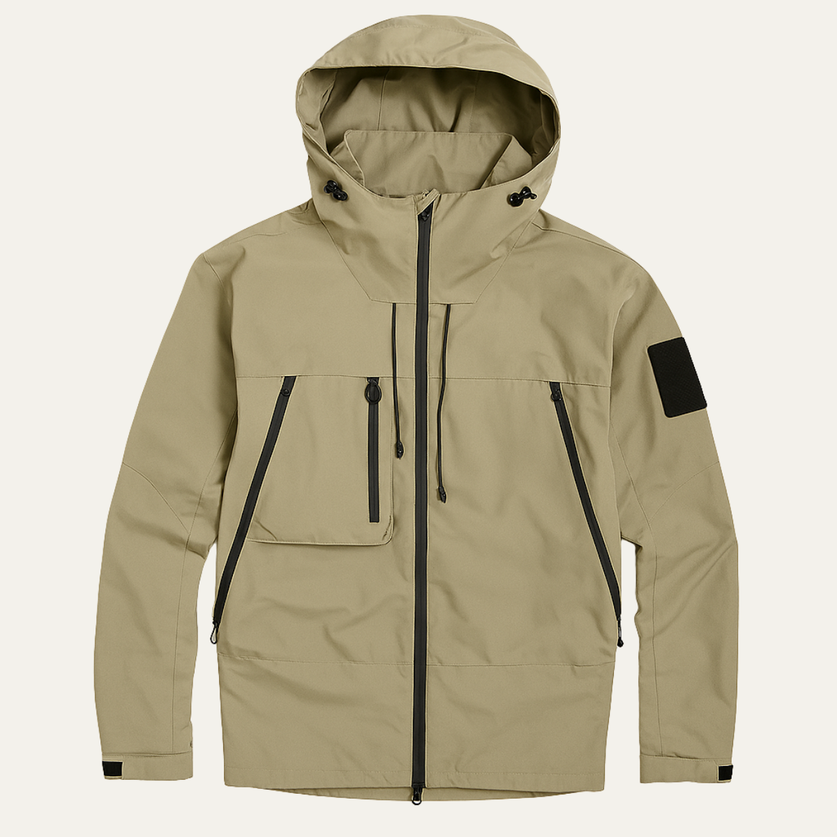 The Seathwaite Lightweight Waterproof Windbreaker – Hooded Rain Jacket for Men