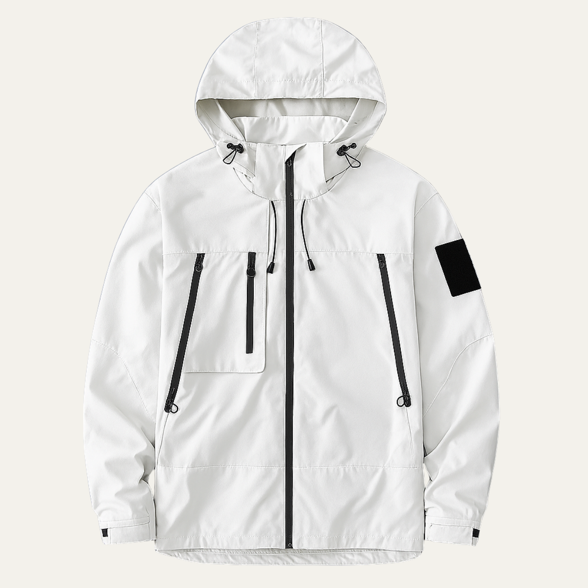 The Seathwaite Lightweight Waterproof Windbreaker – Hooded Rain Jacket for Men