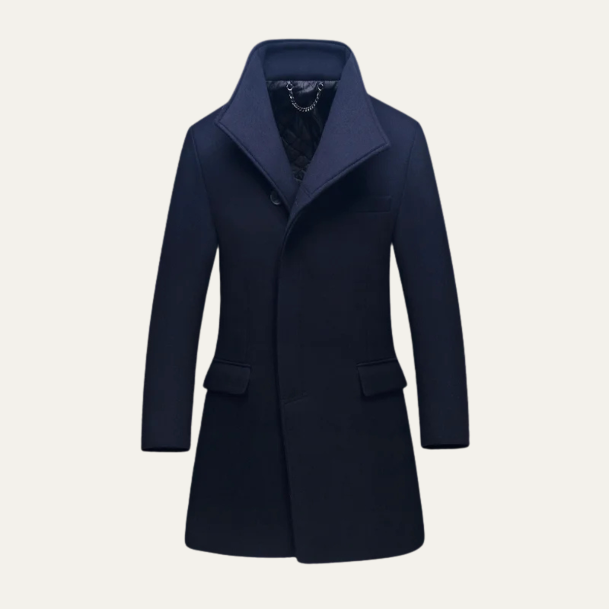 The Burford Men's Elegant Single Breasted Winter Jacket