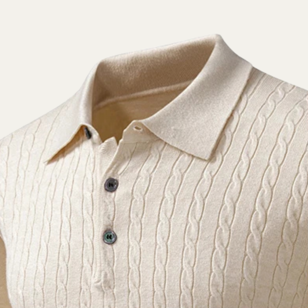 The Soverato Men’s Soft Cotton Casual Knit Polo Jumper