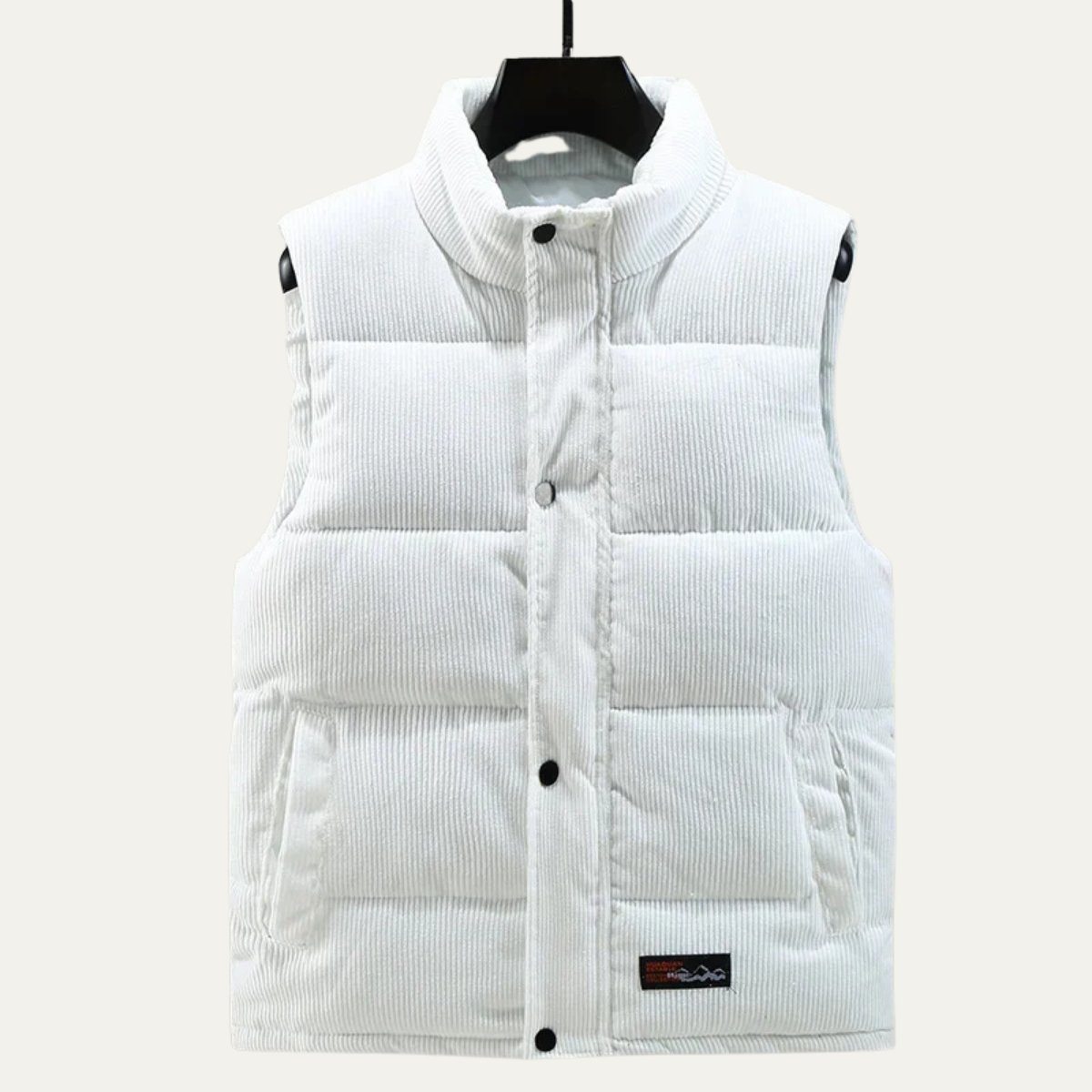 The Gubbio Men’s Corduroy Warm Puffer Gilet