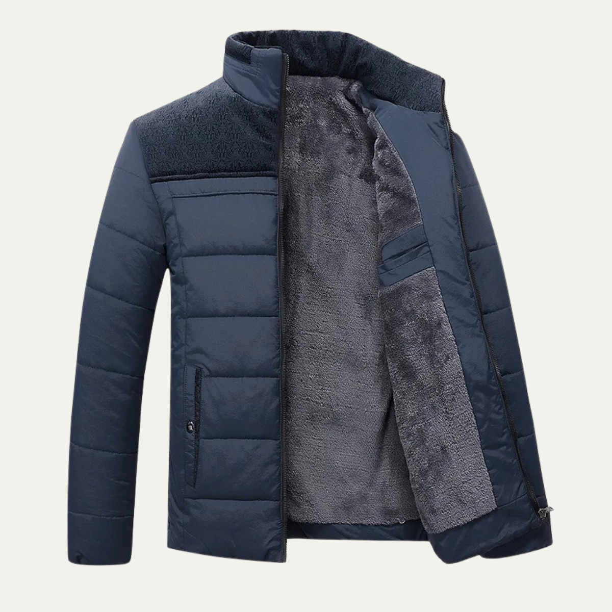 The Franciacorta Men’s Plush Winter Padded Puffer Jacket