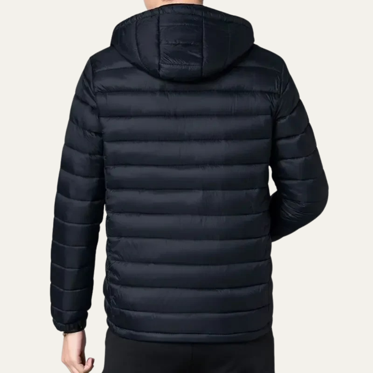 The Nottingham Men's Lightweight Hooded Quilted Puffer Jacket