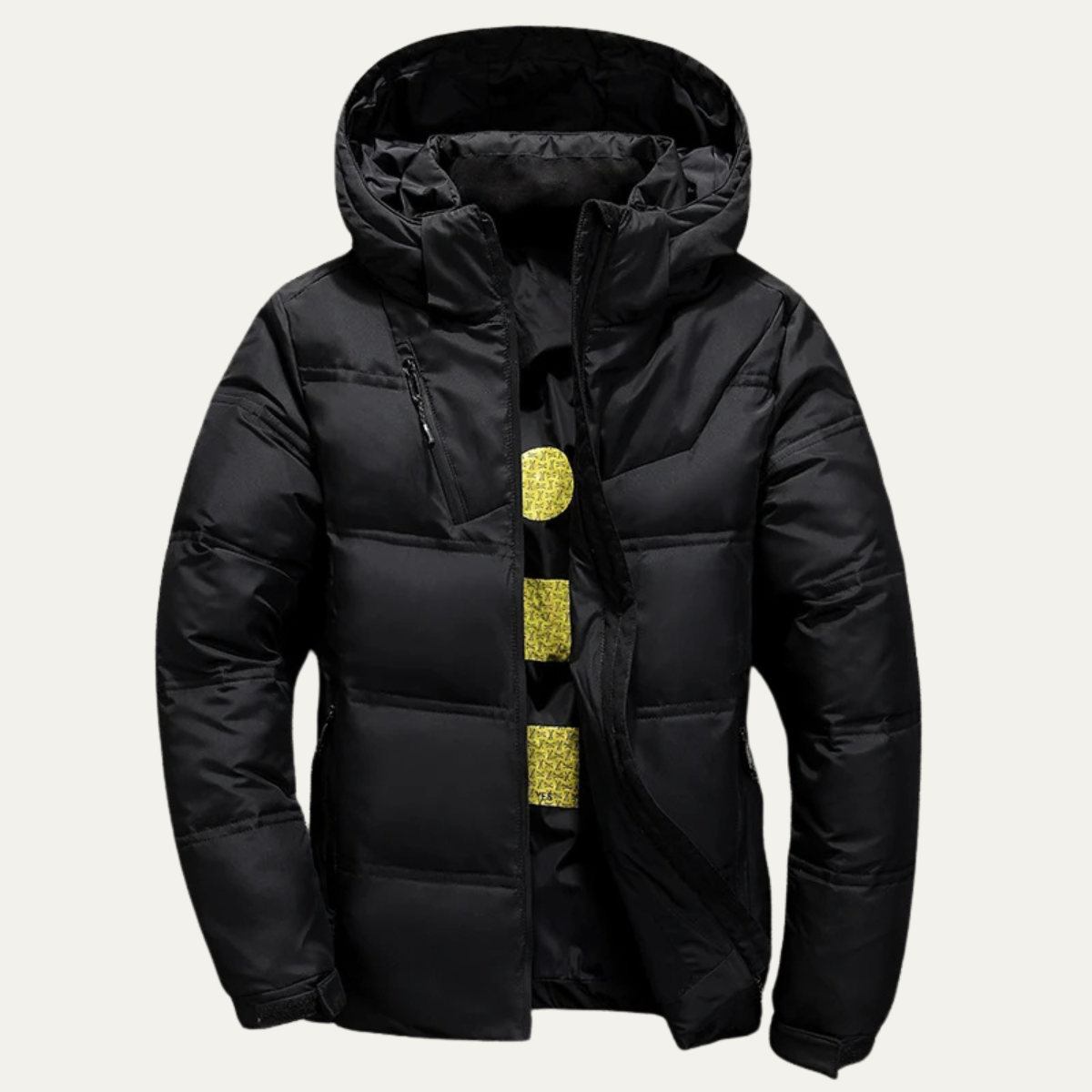 The Wrenford Men’s Puffer Down Winter Hooded Jacket