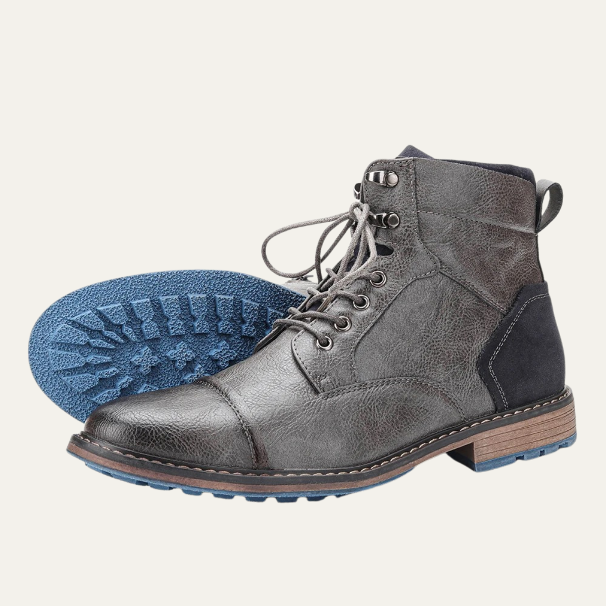 The Whitstable Men’s Casual Lace Up Leather Ankle Boots