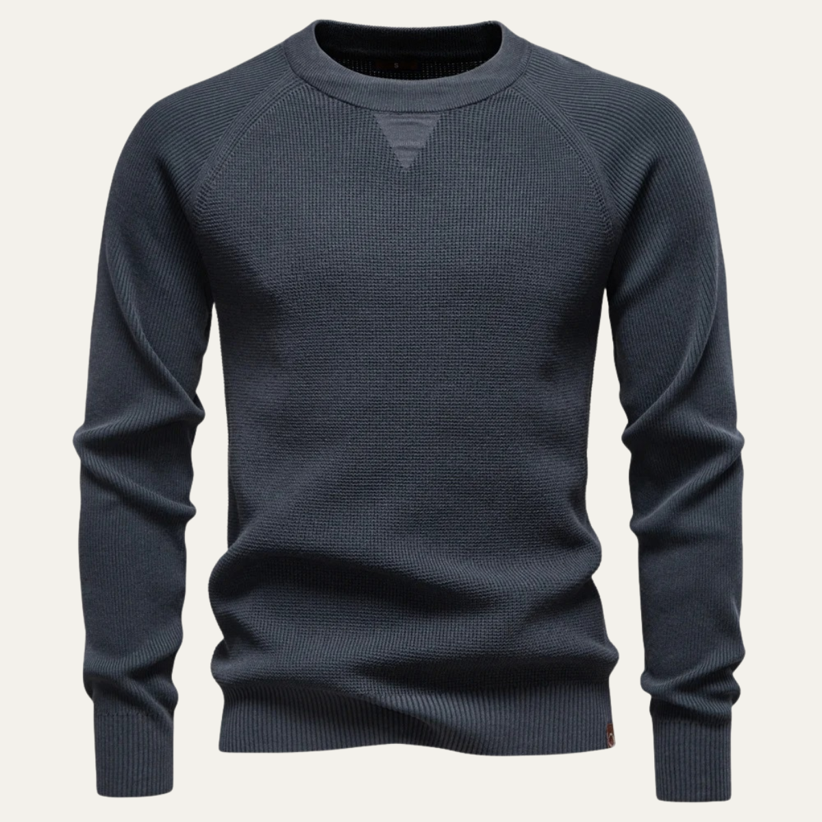The Anglesey Men's Casual Knitted Crew Neck Jumper