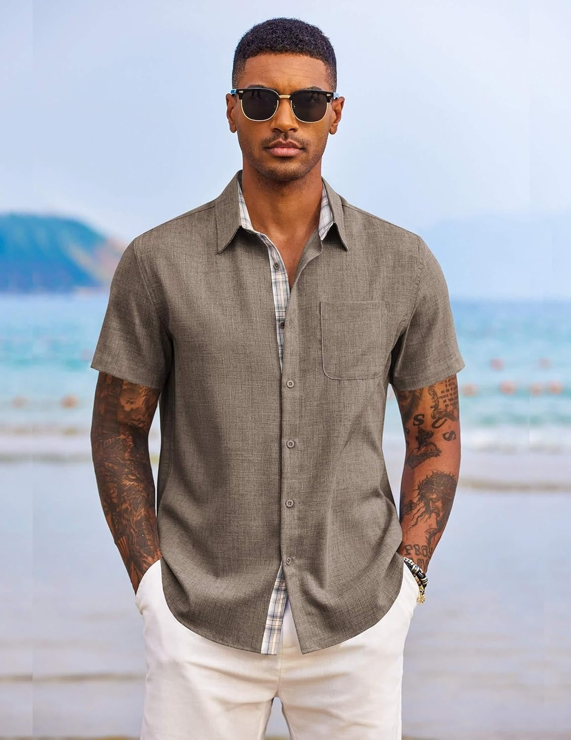 The Palmford Casual Beach Shirt
