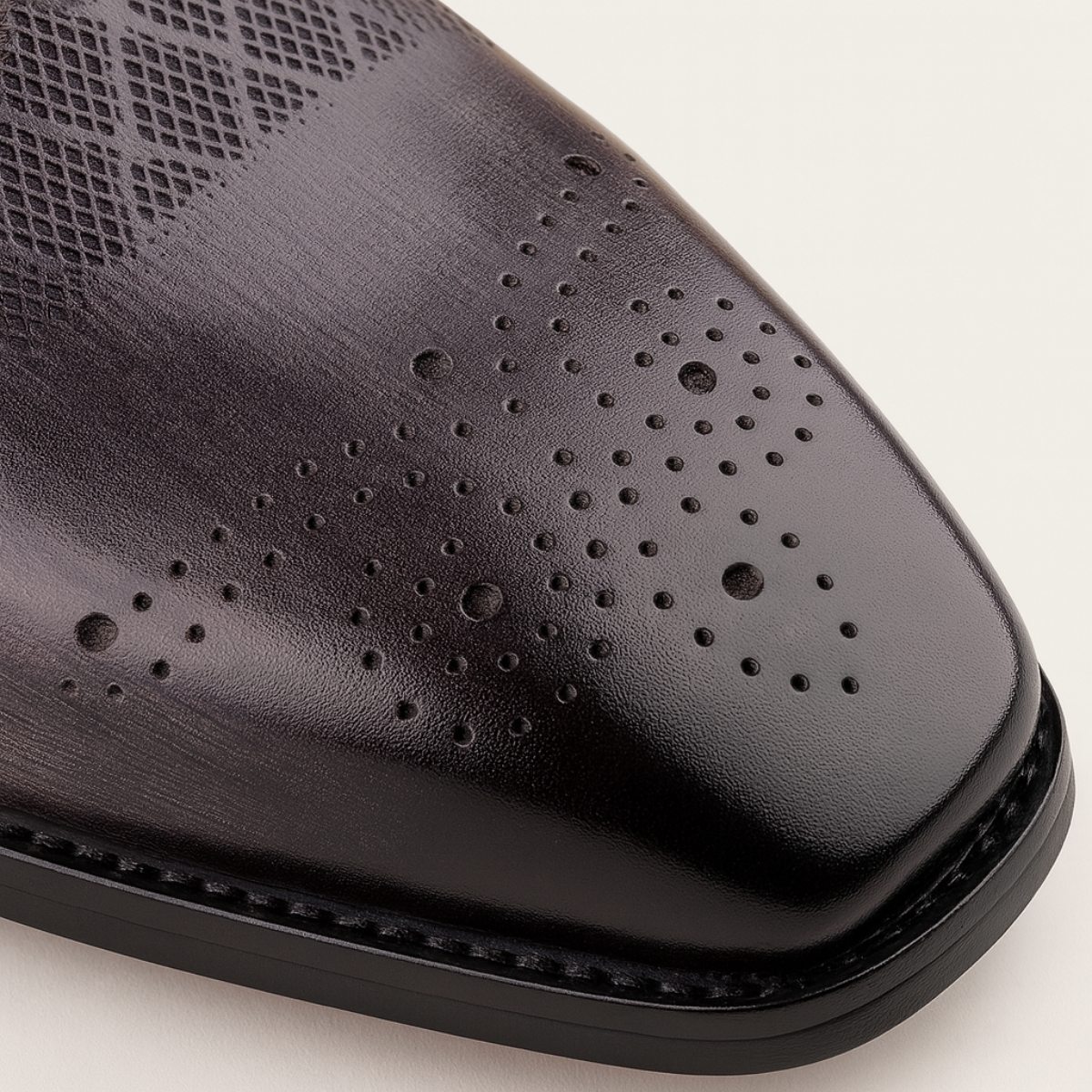 The Bolzano Men's Leather Dress Shoe – Lace Up Smart Shoe