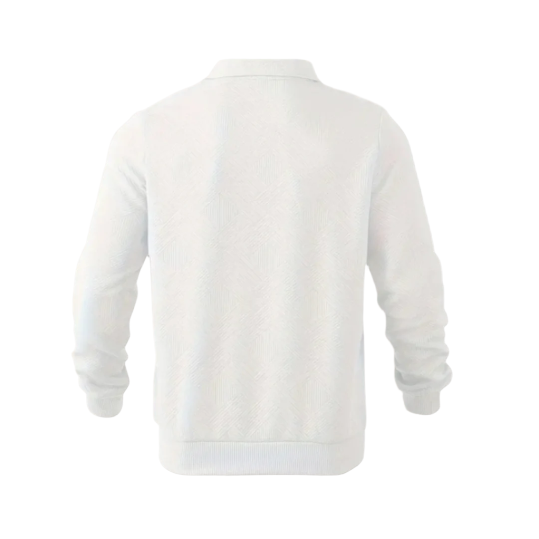 Men's Elegant Zip-Up Sweater-The British Gentlemen