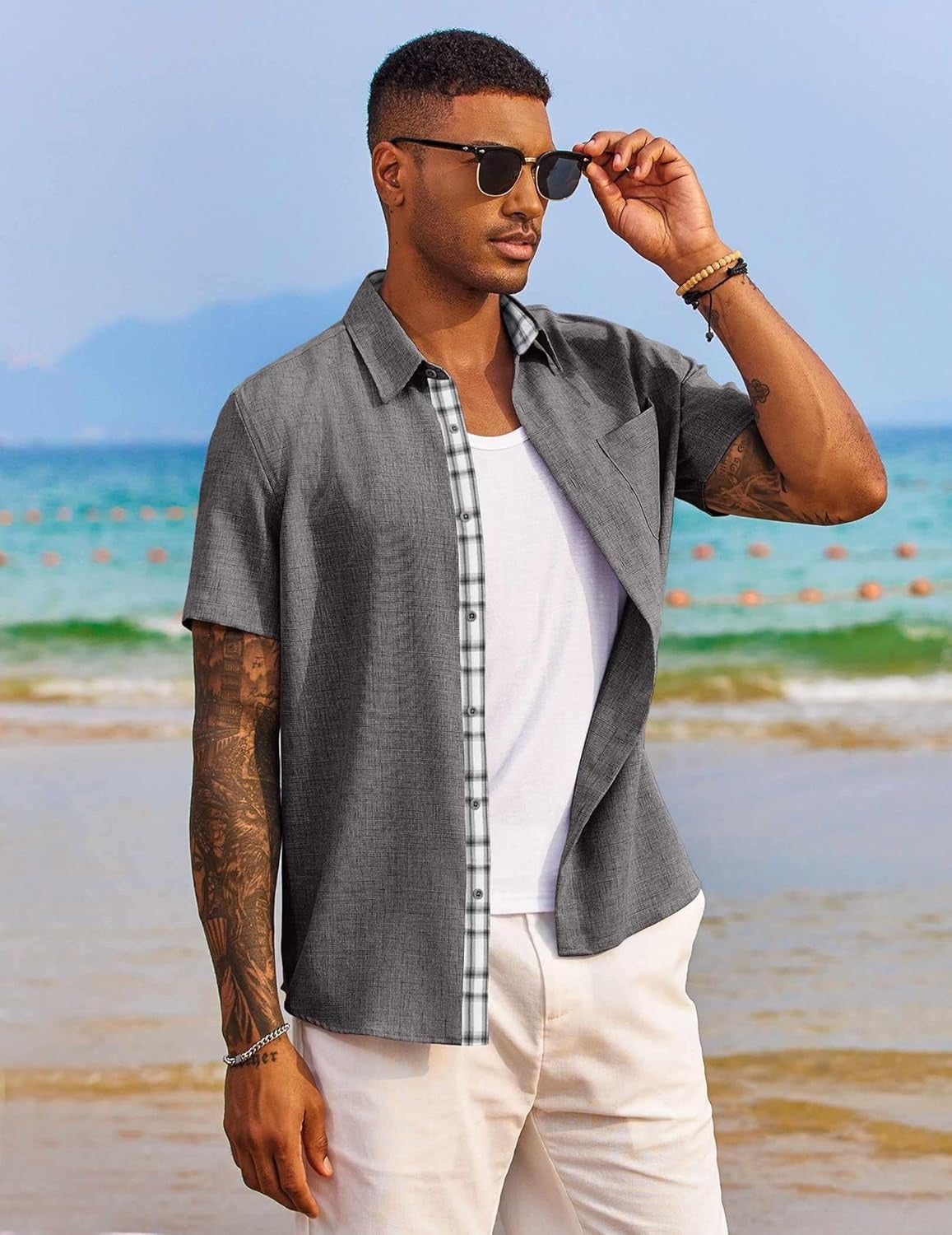 The Palmford Casual Beach Shirt