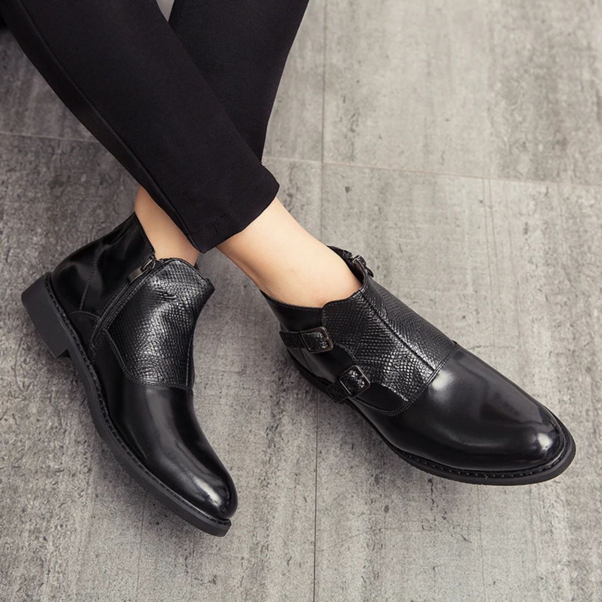 The Oxford Elegant Chelsea Boots for Men - Winter Luxury Business Shoes