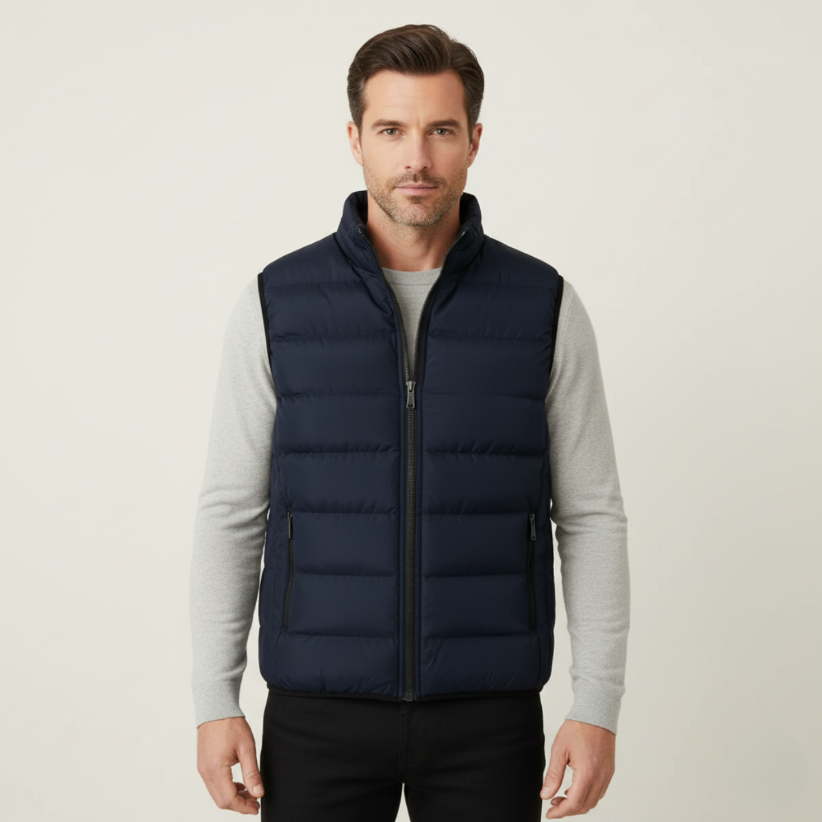 The Chiron Men’s Luxury Puffer Quilted Gilet - 2025