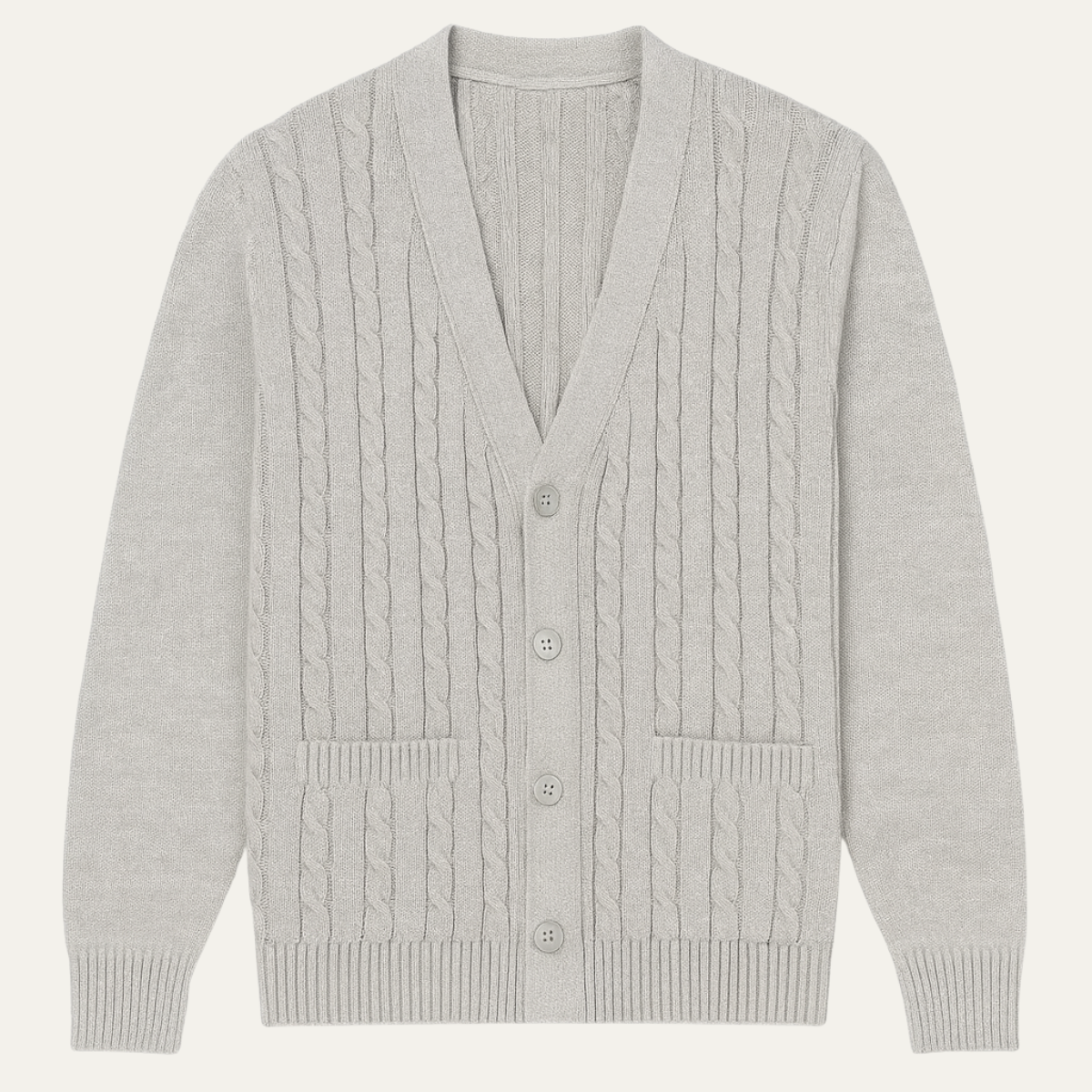 The Heathmoor Men’s Stylish V Neck Knit Winter Cardigan