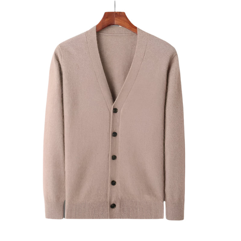The Mayfair 100% Cashmere Cardigan-The British Gentlemen