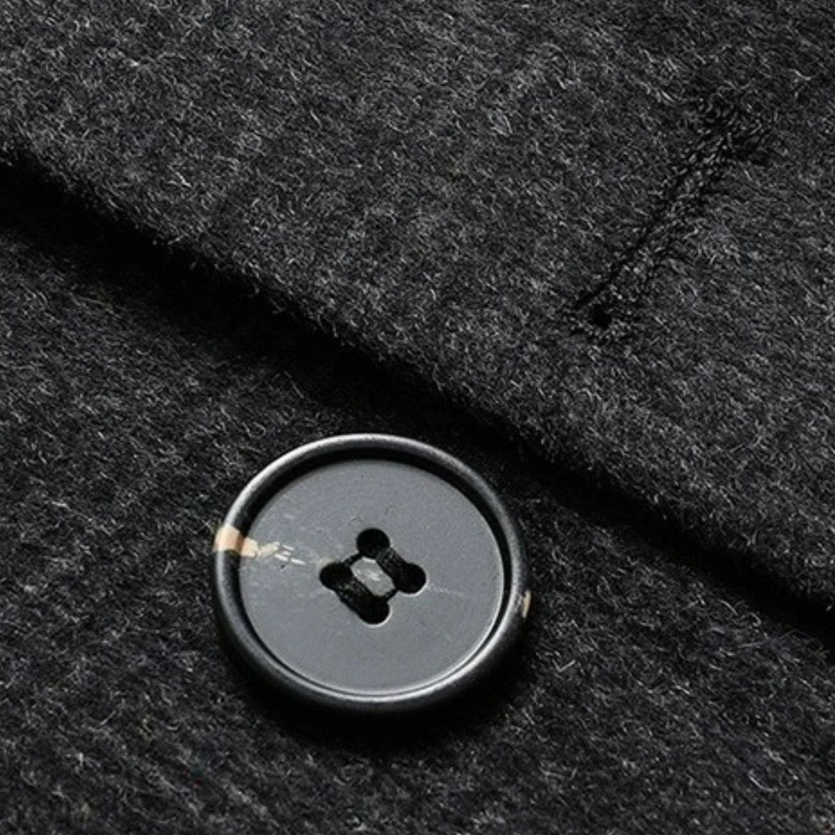 The Sanremo Men’s Winter Mid Length Wool Down Overcoat