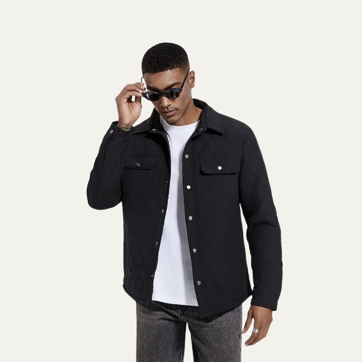 The St Davids Men's Casual Lightweight Quilted Jacket