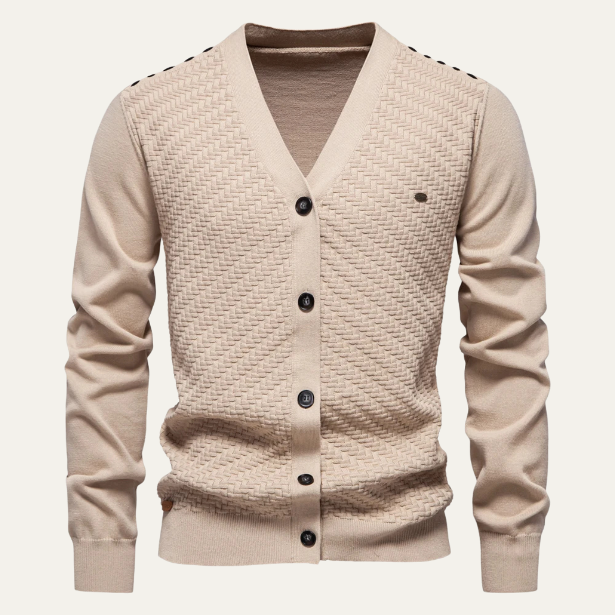 The Stirling Men's Slim Fit Lightweight Button Up Cardigan