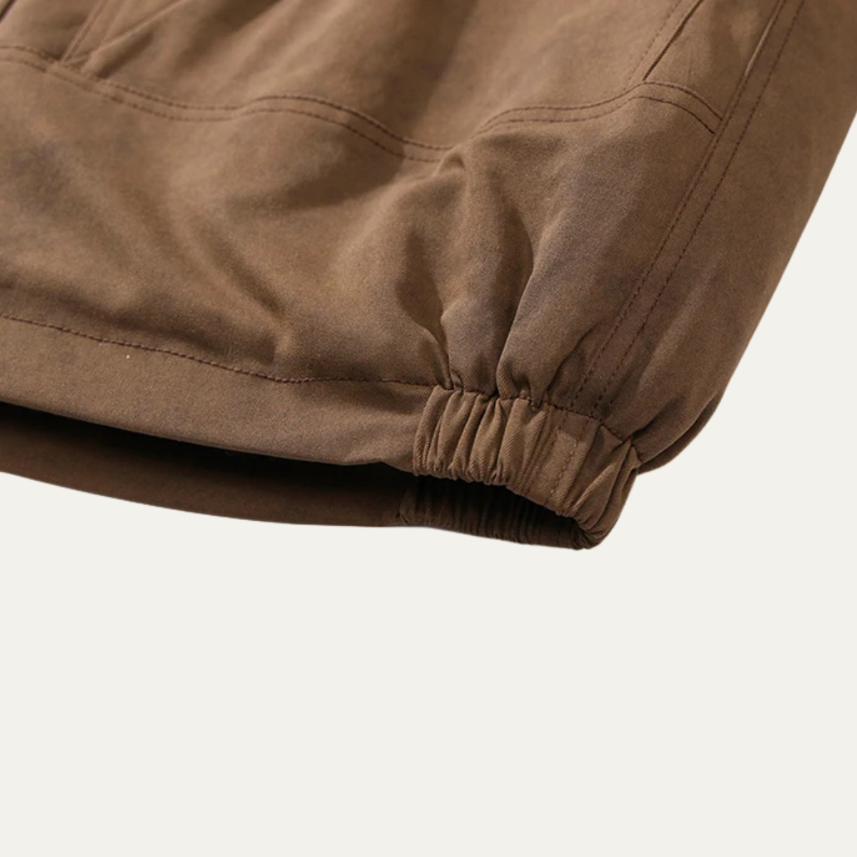 The Hampton Men’s Suede Fleece Lined Bomber Jacket