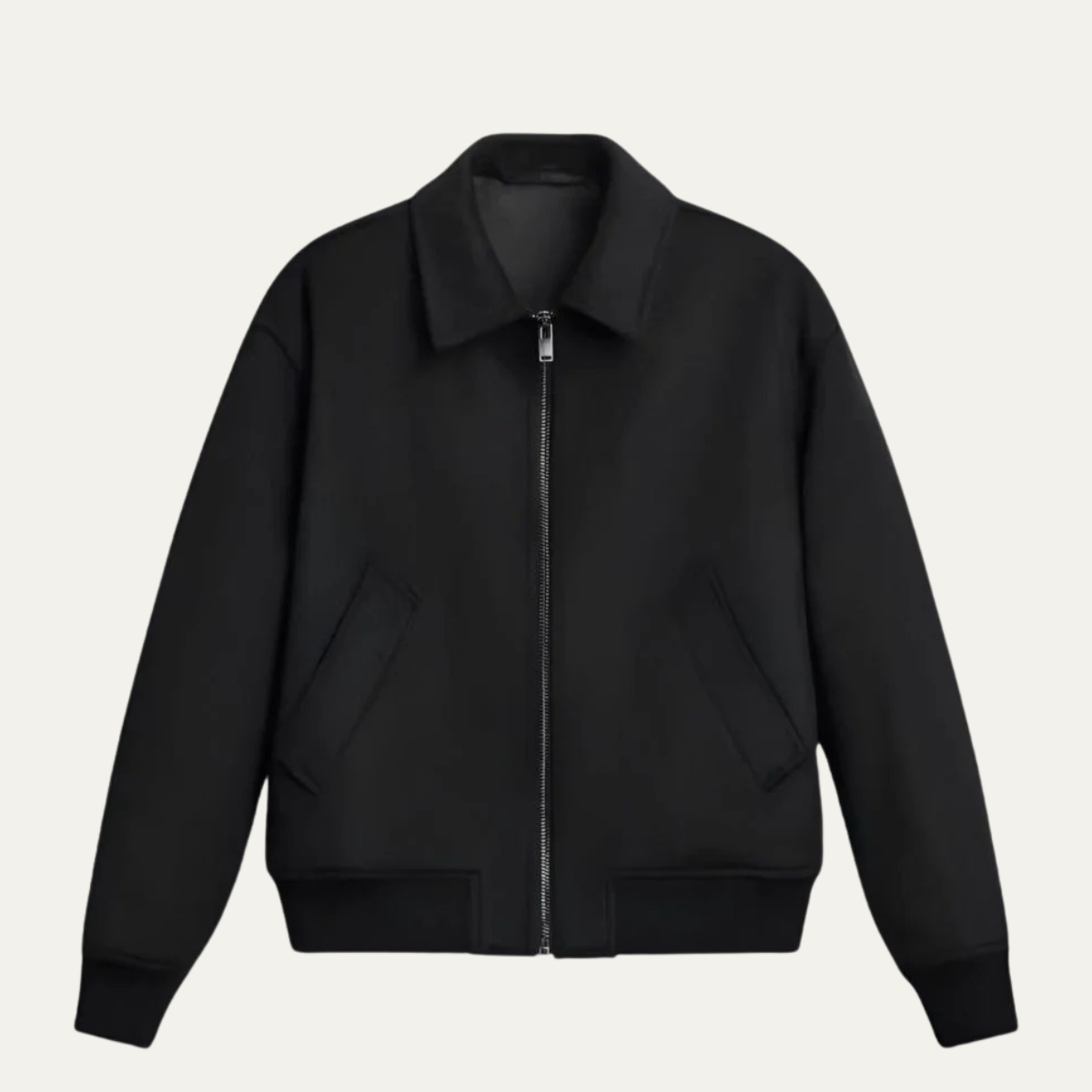 The Camden Men’s Modern Wool Polo Collar Jacket for Fall & Winter