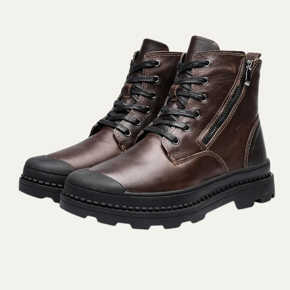 The Mayfair Men’s Vintage Leather Lace Up Work Boots