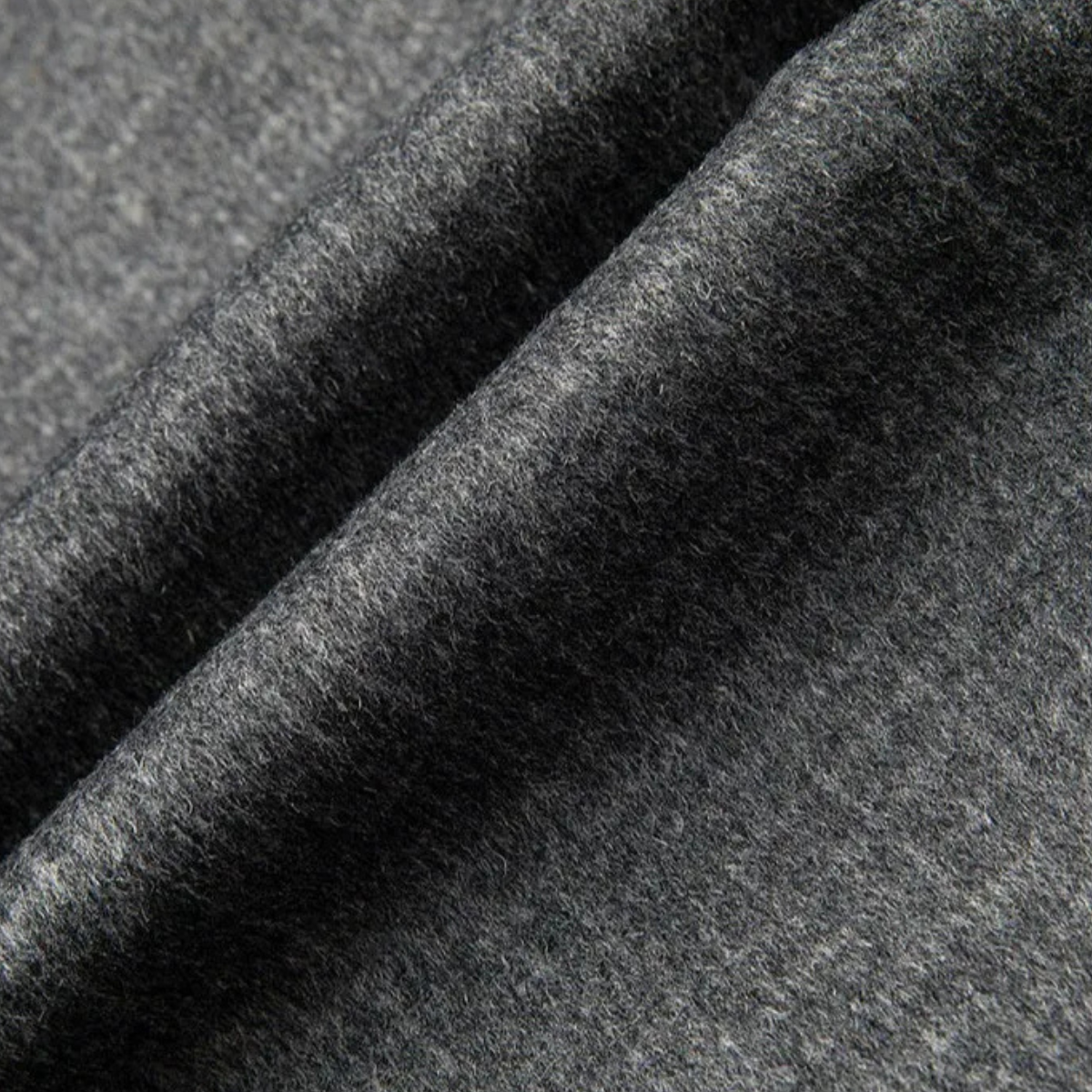 The La Villa Men’s Classic Double Faced Wool Overcoat