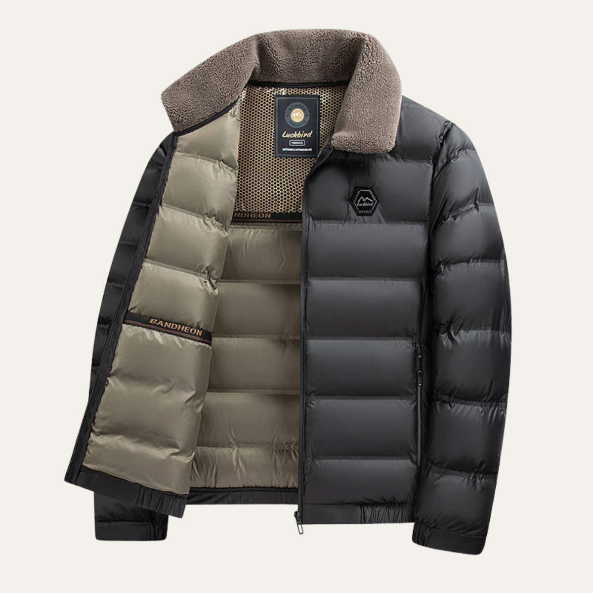 The Bacoli Men’s Graphene Heated Puffer Quilted Jacket