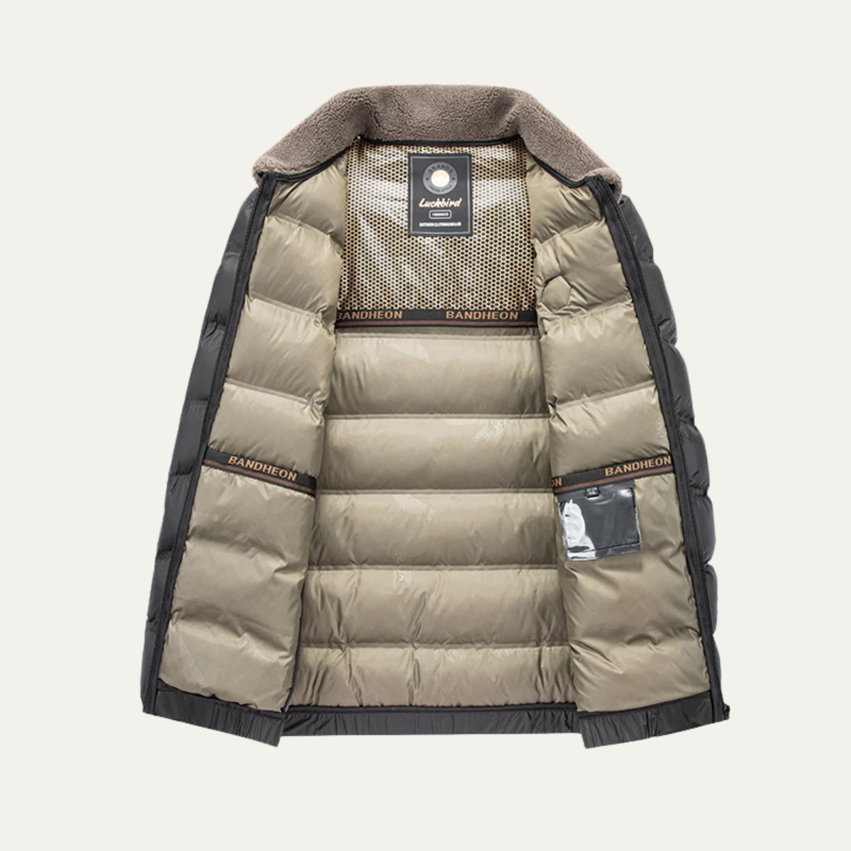 The Bacoli Men’s Graphene Heated Puffer Quilted Jacket
