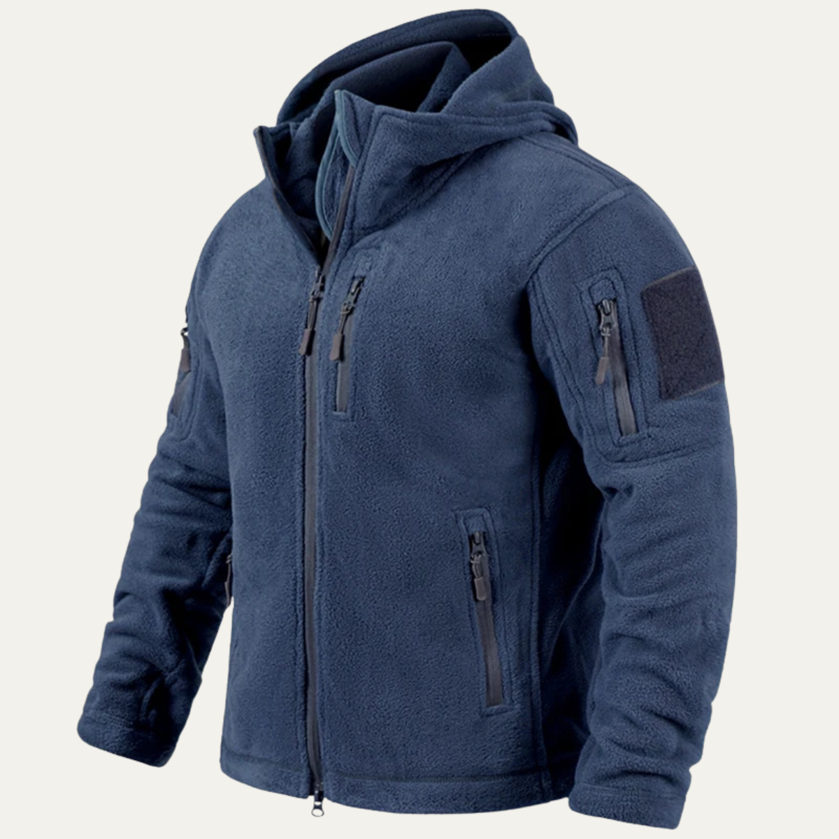 The Moray Men's Winter Fleece Tactital Hooded Jacket