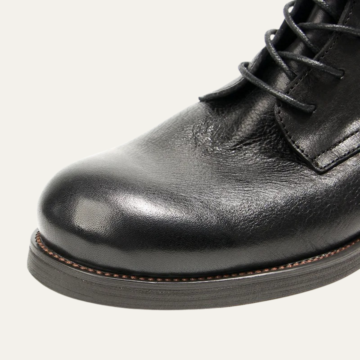 The St Davids Men's Leather Retro Casual Lace Up Boots