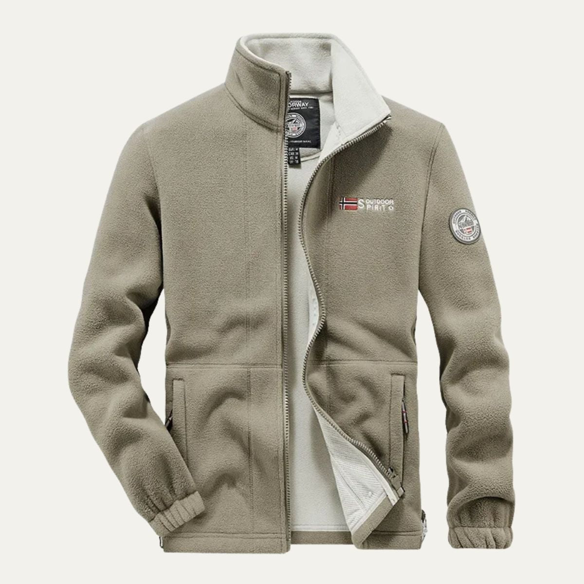 The Oslo Fleece Lined Warm Outdoor Jacket for Men